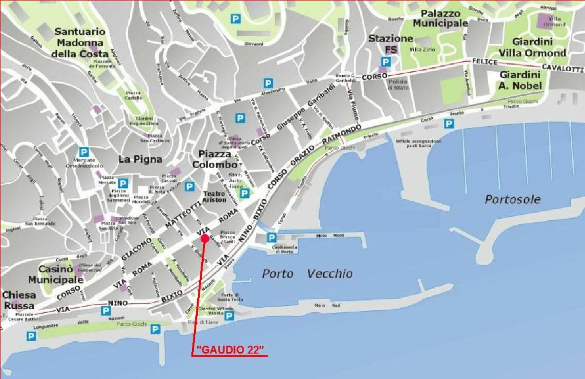 Gaudio 22 Apartment Sanremo Dış mekan fotoğraf